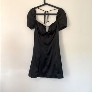 Morgan & Co mini black mini dress